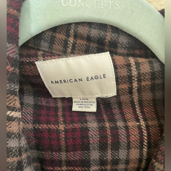 American Eagle Plaid Shirt - Picture 3 of 4